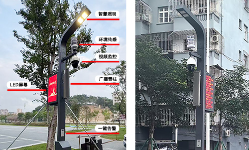 佰馬智慧路燈桿方案，通過將大數據、物聯網、邊緣計算、5G通信等技術與社會治理的多領域融合，幫助老街區加快向數字化、智能化、精細化轉型。